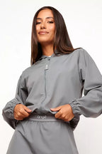 Jaqueta Cinza CasualMotion