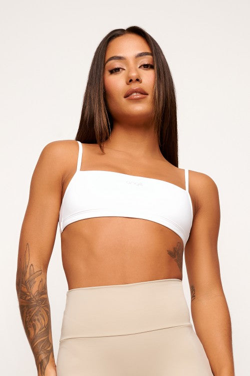 Top Branco Básico Slim