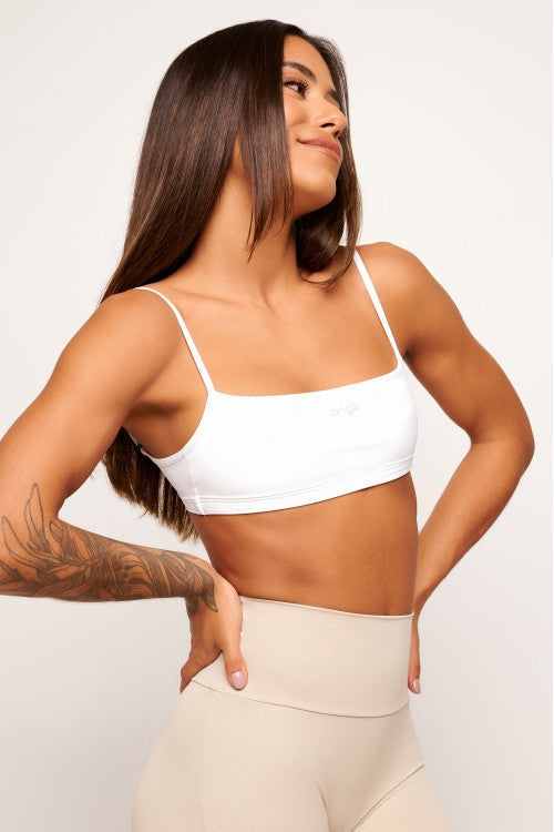 Top Branco Básico Slim