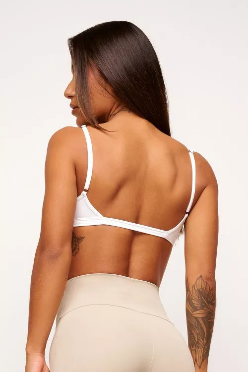 Top Branco Básico Slim